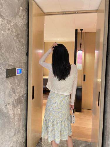 日韩连衣裙，女装连衣裙，花海QY