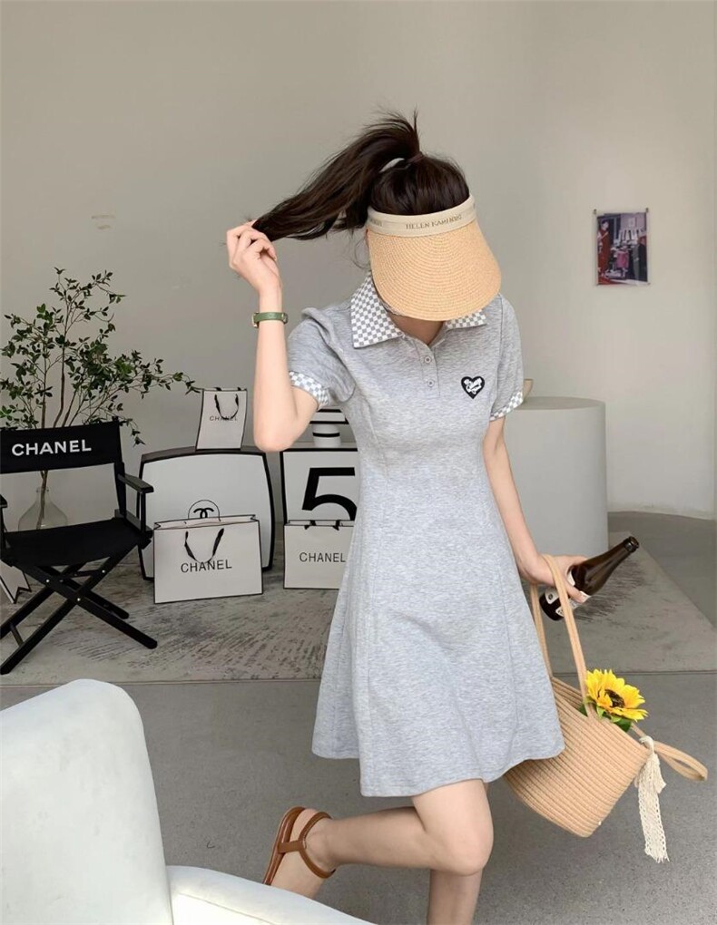 沐沐2022夏百搭连衣裙，女装连衣裙，沐·沐