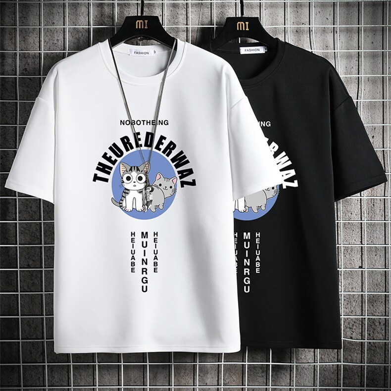 TK28160-P25春夏季七分袖t恤男大码五分袖男短袖中袖网格挂拍,男装T恤,电商A040A