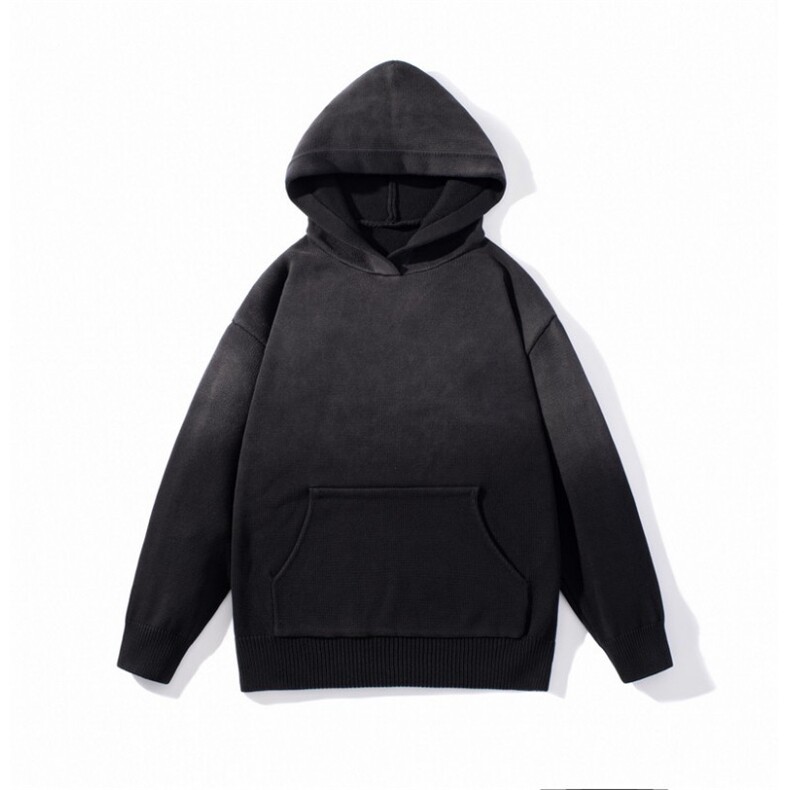 秋冬新款连帽卫衣男士加厚扎染撞色休闲外套W6619P95，女装短外套，星座914