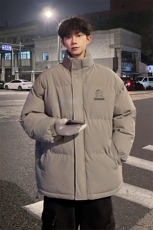 外景冬季日系大码加厚面包服男宽松保暖棉衣立领外套MF00430/P90，男装棉衣，电商B316