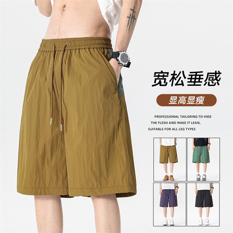 现货夏季工装短裤男ins潮牌休闲百搭潮流痞帅五分裤D02523-P40,男装牛仔裤,星座308B-2