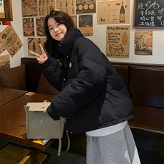 2023年冬季可爱甜美小个子短款棉服面包服外套女，女装棉衣/棉服，辉之琳