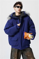 3000件现货可脱卸毛领S-5XL大码涤纶棉衣男MY77917P138控198，男装棉衣，星座226-2