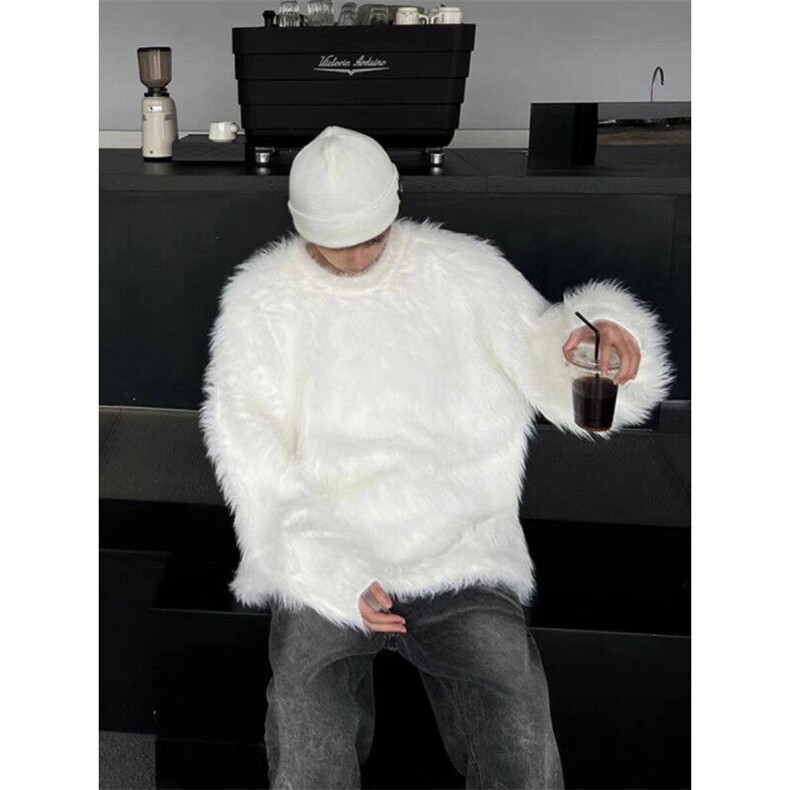 现货毛衣外套男韩系慵懒风厚秋冬情侣针织衫潮牌1008-LM8815-p55,男装针织衫/毛衣,星座1008