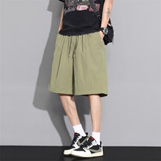 现货夏季工装短裤男ins潮牌休闲百搭潮流痞帅五分裤D02518-P35，男装牛仔裤，星座308B-2
