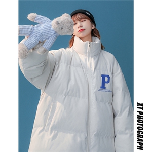 中性风棉服22冬季新款潮流百搭宽松保暖棉衣外套MY2044P85控108图片