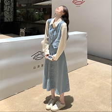 2026春季现货2C068-3574P205K328（提花牛仔三件套），女装套装/套裙，2C068