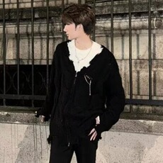 【005】5新款秋冬新款宽松针织毛衣立体提花新款A079-M7352-P52，男装针织衫/毛衣，电商A079