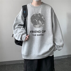 圆领卫衣男大码加厚加绒长袖t恤男S6254-P28 加绒款-P33图片