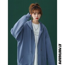 2024秋 现货5W+ 330克50棉纯色开衫连帽卫衣 216-2-WY81-P41特图片