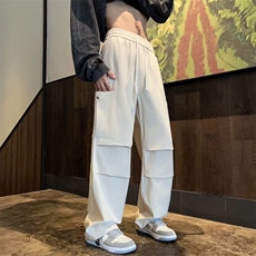日系复古工装裤男秋季潮牌高街休闲大口袋痞帅气PK84-P40，男装休闲裤，星座1109-3