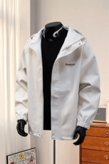1港风连帽鳄鱼纹PU皮衣大码M-5XL休闲冲锋衣夹克男JK8744P90控128，男装皮衣，星座226-2