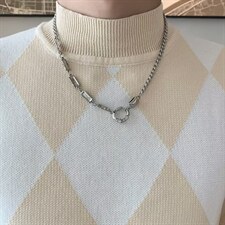 半高领内搭短袖打底男新款潮流百搭纯色毛衣打底衫M3317P42，男装针织衫/毛衣，星座1116-2