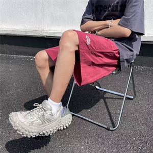 邹刺绣速干短裤男大码休闲中裤机能山系户外五分裤子 DK5539图片