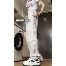 激光打孔透气冰丝裤侧边反光条薄款速干空调裤XK08-TP38，男装休闲裤，星座1213