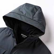 爸爸羽绒服男中老年人中长款男装中年男士连帽冬装QLMF82103-P290，男装羽绒服，电商B212（原钱塘6029）