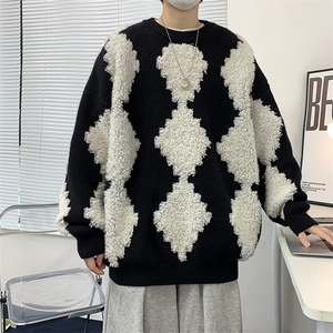 冬季新款加厚高品质抗起球韩版毛衣控 G500*P68控88图片