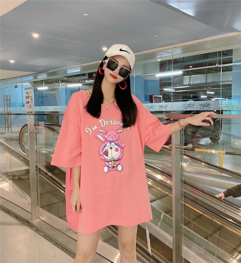 启航夏季两面穿懒人T，女装，启航