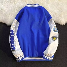 春季新款时尚毛巾绣棒球服外套JA696P40，男装夹克，星座1116-2