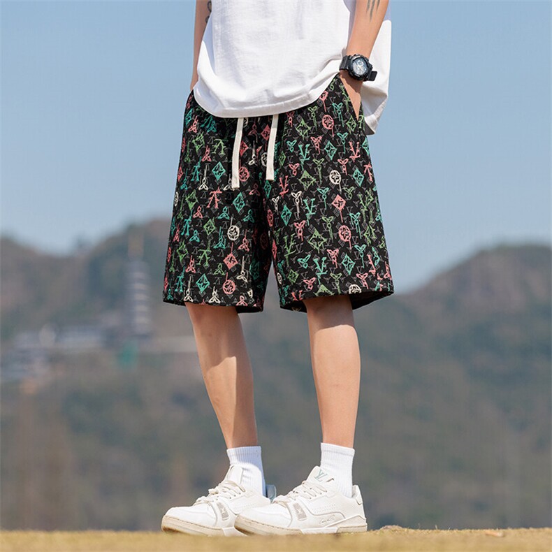 K209-P32控49新款现货夏季提花男士休闲短裤,男装牛仔裤,星座209-1