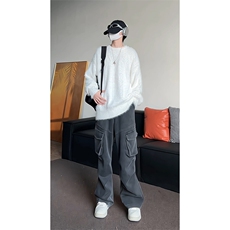 毛绒针织衫内搭打底衫男毛衣KD657-P50，男装针织衫/毛衣，电商D312-1