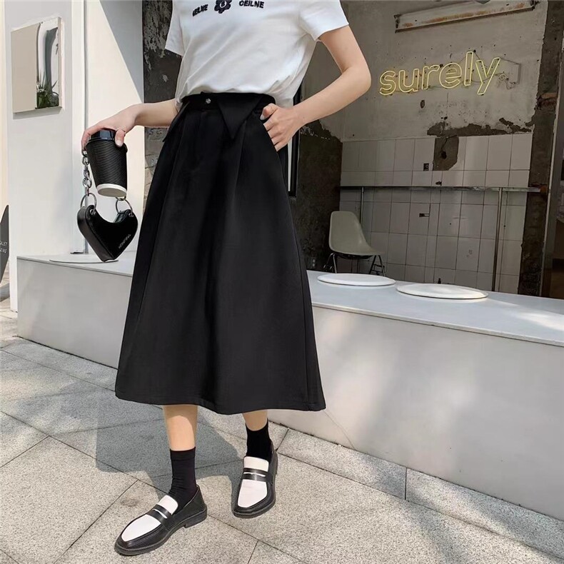 057半裙，女装半身裙，Mokou陌扣