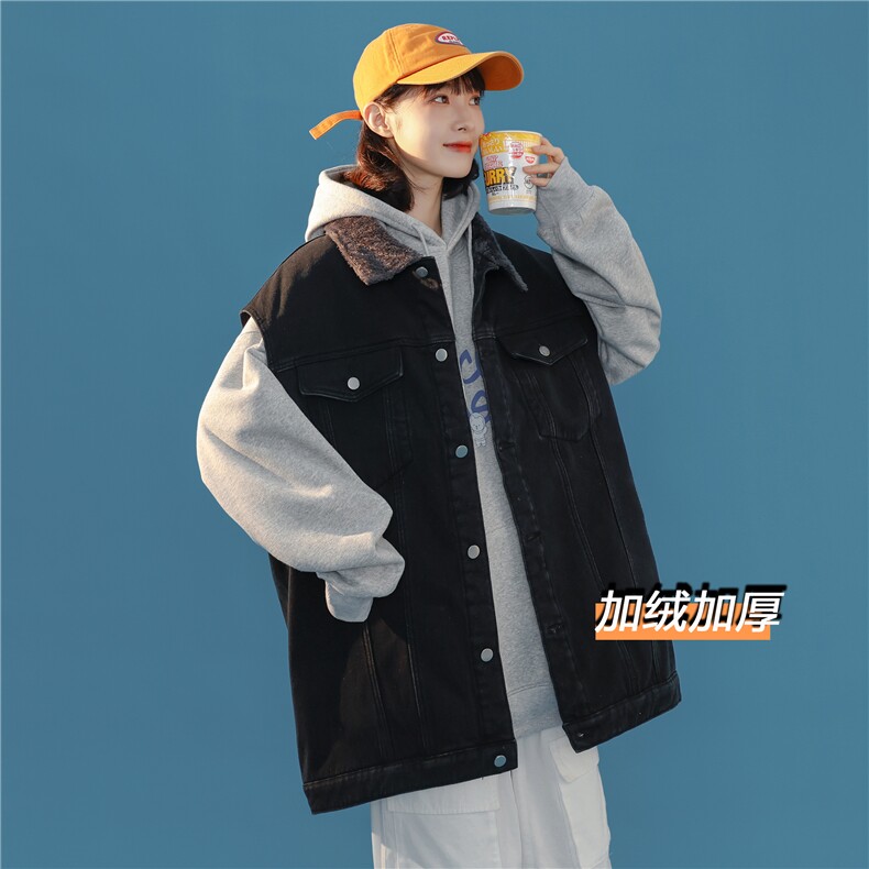 MJ205J-p65-限价98抖音情侣工装棉马甲男外穿大码羊羔毛cityboy,男装工装外套,星座116