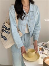 2022香丽迪新款牛仔套装，女装职业装，香丽迪1