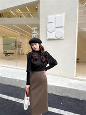 磨毛加厚泡泡袖打底衫，其它，Balance Studio