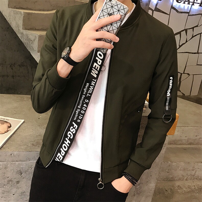 2021年长袖宽松休闲外穿青少年青春活力春季夹克青春流行,男装夹克,电商A441