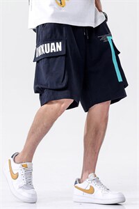 7XL~M 2023夏季薄款工装裤260斤可穿五分裤短裤男加肥加大码胖子图片