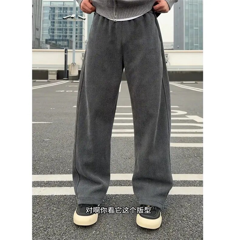 1506-1/KJ731/P49新款宽松休闲裤男韩版潮流百搭裤子，男装休闲裤，星座1506-1