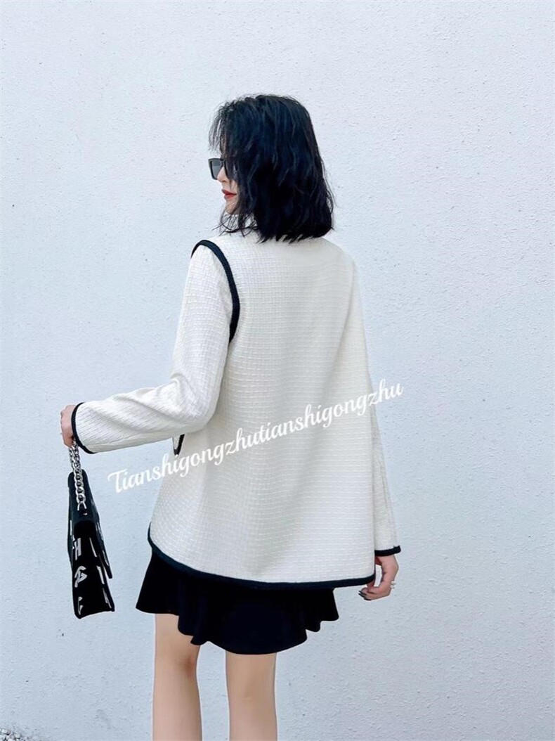 提花包边外套，其它，天使公主