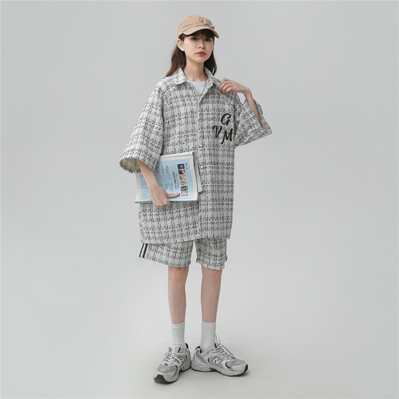 1小香风印花大码M-5XLDCS9019P45DK8797P40套装DTZ9029P85，男装休闲套装，星座226-2