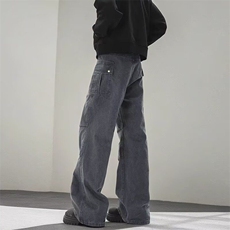 1506-1/KB1041/P59高街褶皱工装裤男款潮牌痞帅cleanfit裤子，男装工装外套，星座1506-1