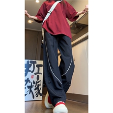 2025夏季新款潮流机能薄款宽松休闲冰丝裤B315-K24224-特p35控68，男装休闲裤，电商B315