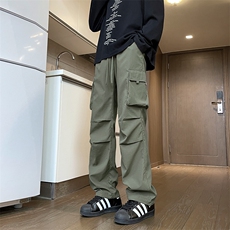 秋款美式高街伞兵工装裤男KJ2086P48，男装工装外套，电商D325