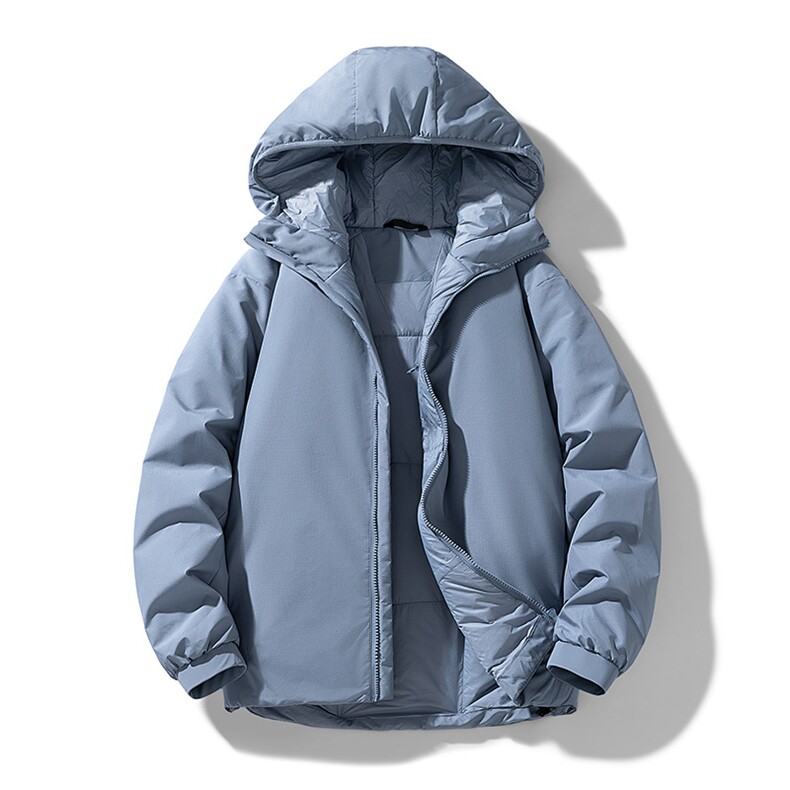 得物潮流高品质冬季连帽加绒加厚棉衣撞色棉服外套MY5568-P95,男装棉衣,星座610B-1