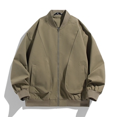 户外夹克男棒球领纯色上衣冲锋衣外套DSA157B-JK7869-P70，男装夹克，电商A157B