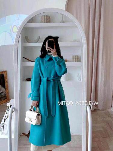 漂遥新款双面羊绒，女装，酒酿丸子