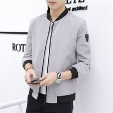 跑量款外套男装春装新款韩版潮流帅气休闲夹克男A112-jk090-P40，男装夹克，星座1206（原A206）