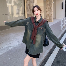 牛仔衬衣，女装衬衫，浙宝069