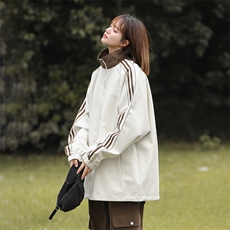 815A-JK96022-P62特2025秋季三杠外套秋装休闲夹克女中性，男装夹克，星座815A