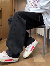 现货65华棉拼接休闲直筒长裤M-3XL特P40，男装休闲裤，电商B325