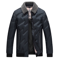 B221661钱塘2020-3新款冬季90绒精品羽绒服毛领可脱卸P230，男装羽绒服，钱塘207-3