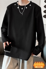 卫衣秋冬款痞帅青少年宽松休闲套头卫衣A061-EW50084-特批55，男装卫衣，电商A061
