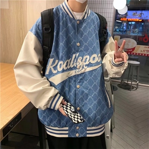 春秋季潮牌棒球服外套男士港风ins帅气J6525P55图片