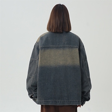 《现货主推》女装类目工装口袋牛仔夹克外套C303A-Y9280-P105，女装短外套，电商C303A