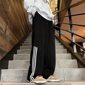 K3066-P45美式宽松型贝贝绒加绒休闲裤图片